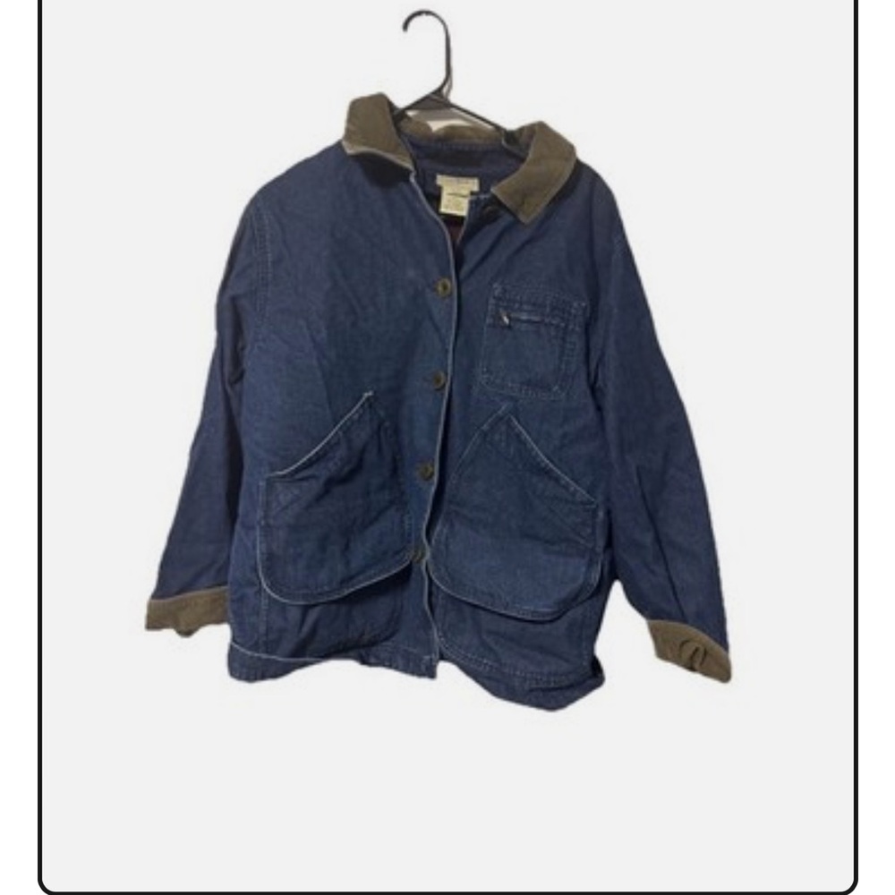 LL Bean Denim and Corduroy chore jacket